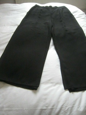 chiffon evening trousers