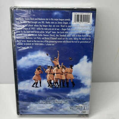 A League Of Their Own DVD NEW SEALED Geena Davis Tom Hanks Madonna
