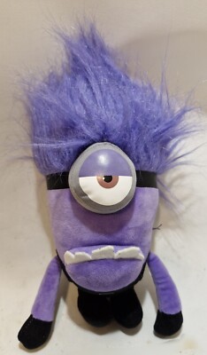 Toy Factory Despicable Me 2 lila 1-äugiger böser Minion Plüschtier Minions Stofftier 11 Zoll