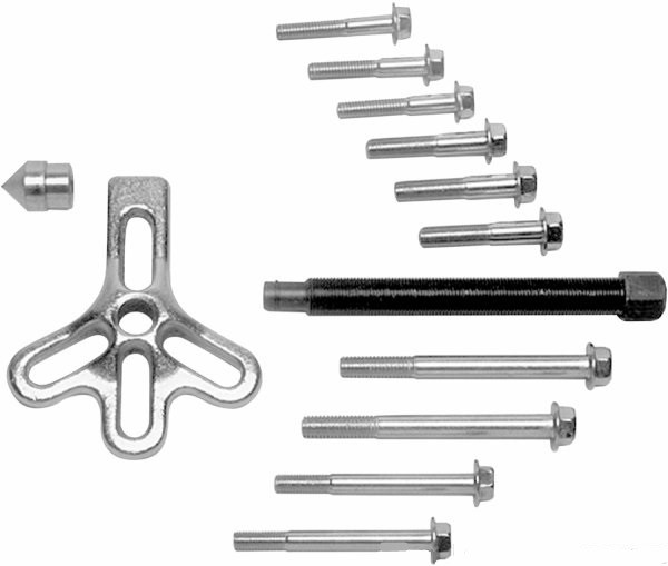 Arrache volant moteur à vis micrométrique pour un démontage propre sur Jeep