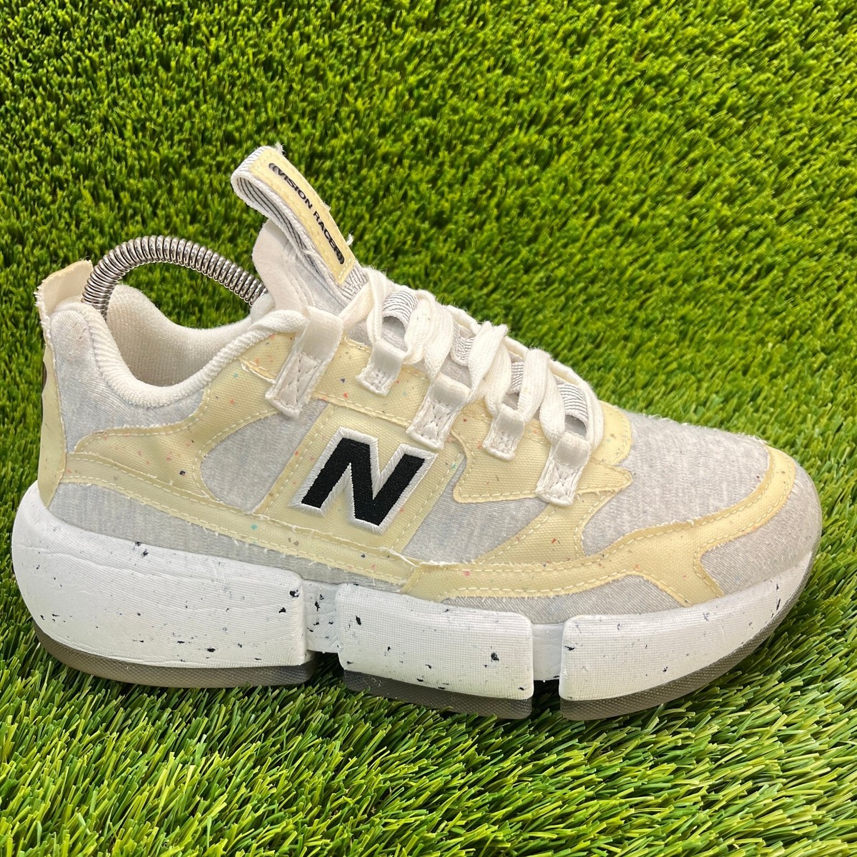 white vision racer new balance