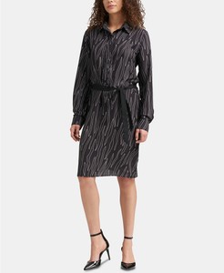 dkny black dress macys
