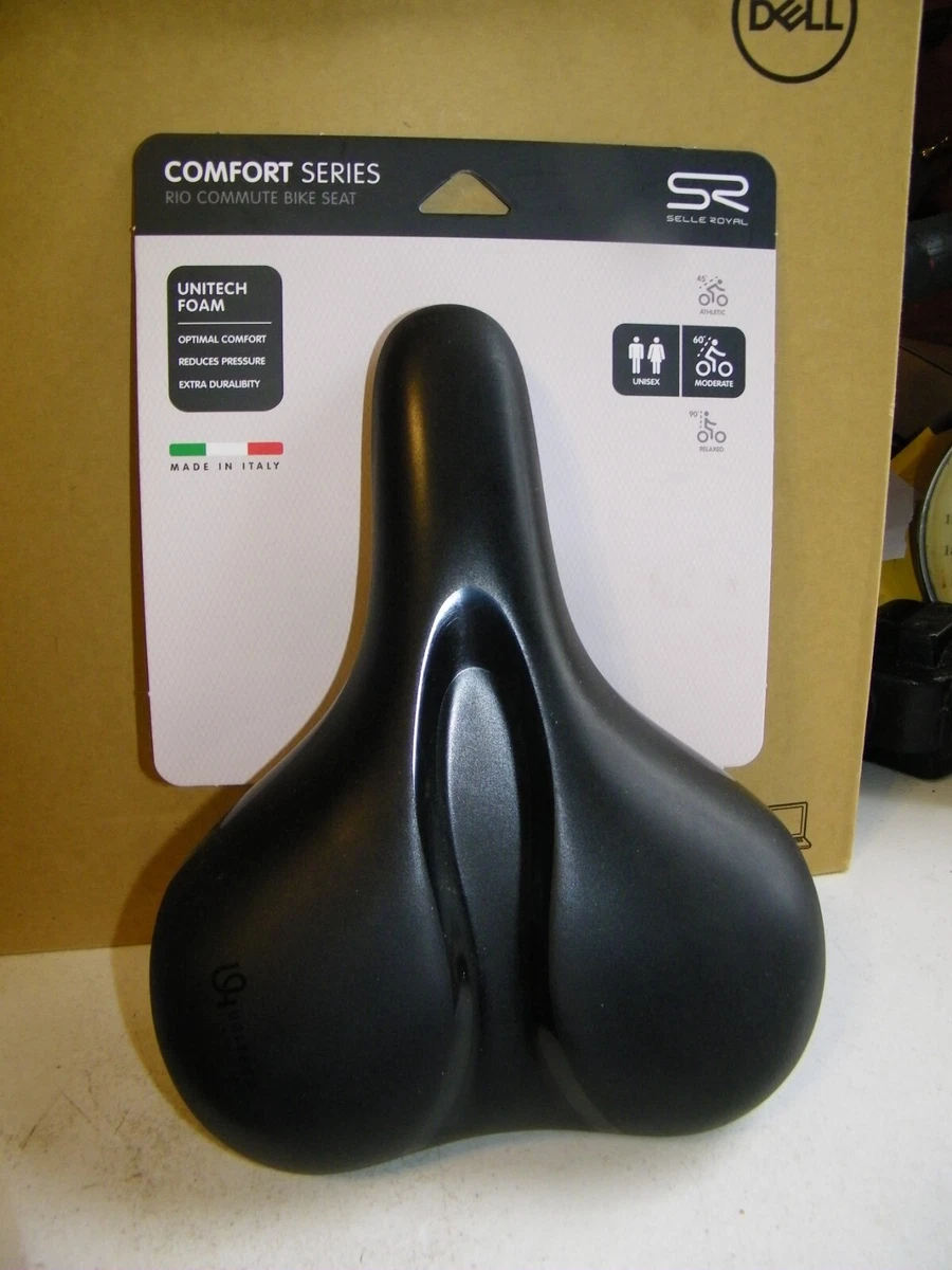 Commuter Foam Bike Saddle Seat Ergonomic Comfort Relaxed Unisex Selle Royal