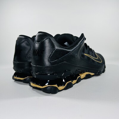 nike reax black gold