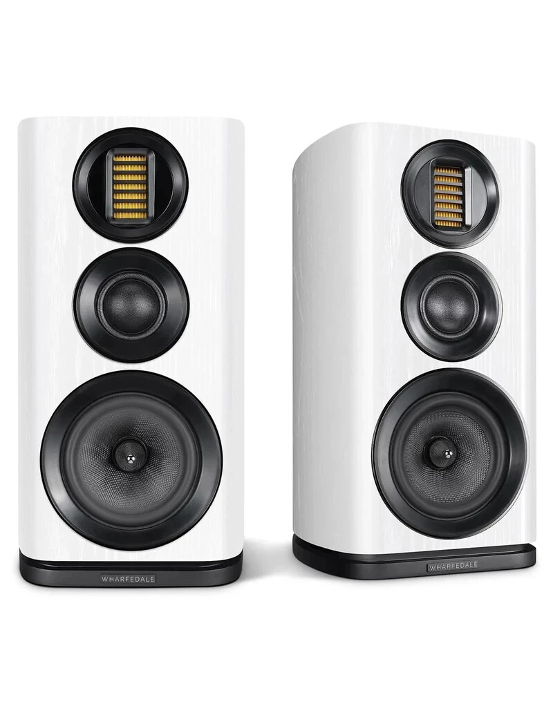 WHARFEDALE EVO 4.2 COPPIA DIFFUSORI BOOKSHELF WHITE NUOVI GARANZIA ITALIA
