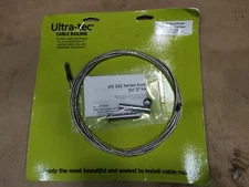 2-Pack, NEW, 10’ of 1/8” ULTRA-TEC Cable Railing Kit, #23210, Free Shipping 