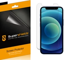 6X Supershieldz Clear Screen Protector Saver for Apple iPhone 12 Mini (5.4 inch)