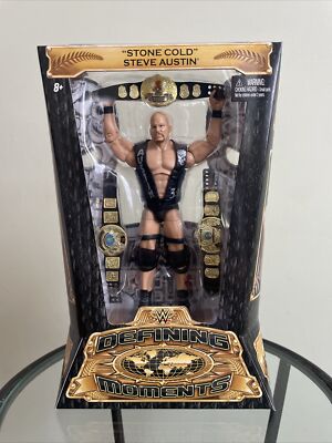 Mattel Defining Moments Stone Cold Steve Austin Elite Wwe Action Figure