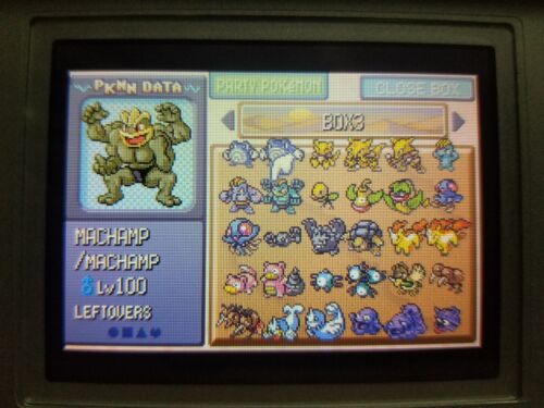 Pokemon Emerald complete 386 ShinyPokem0ns+Items 99/999 W/ Case - Picture 9 of 20
