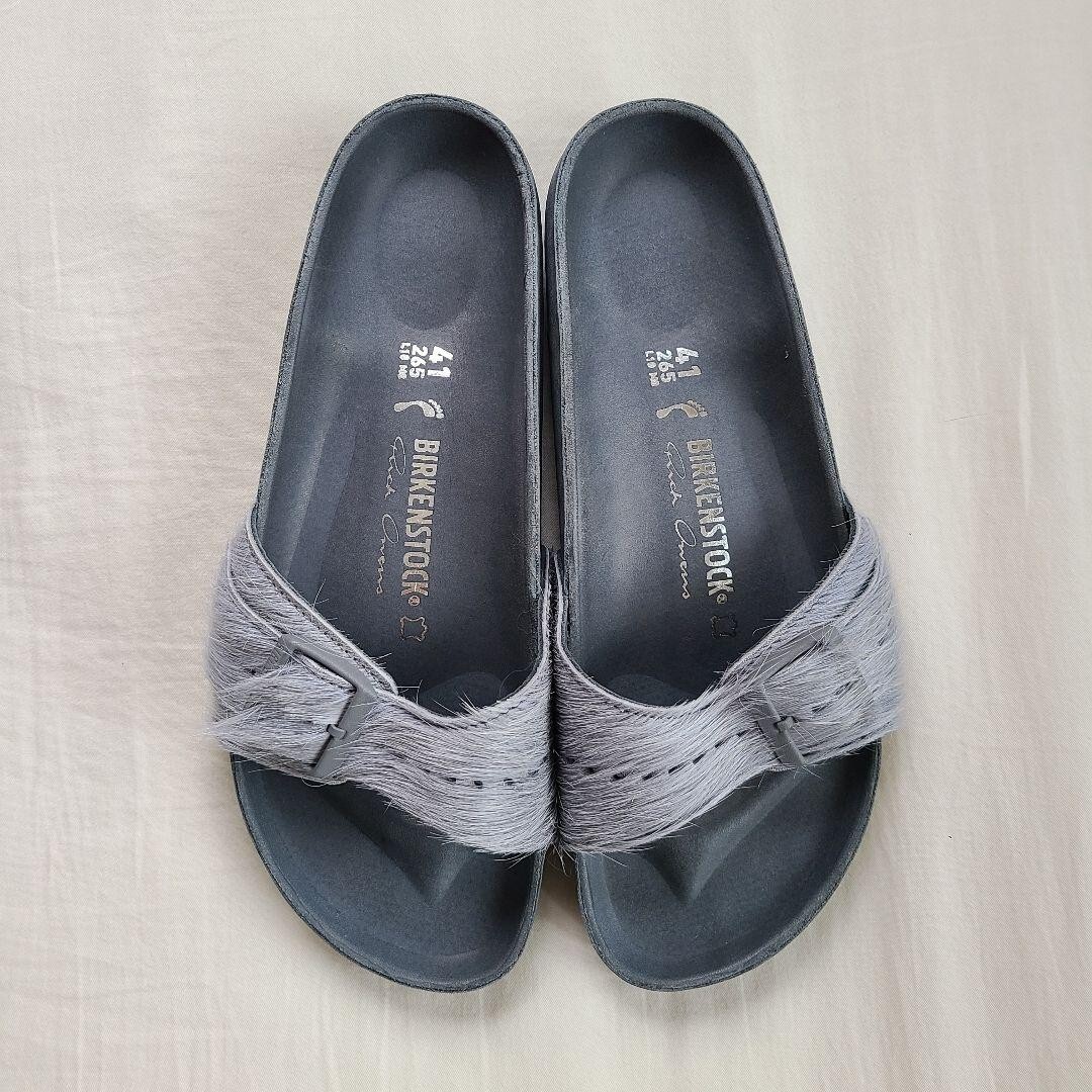 靴 Rick Owens BIRKENSTOCK Madrid EXQUISITE Rick Owens Madrid Smooth Leather Amalfi Black | BIRKENSTOCK