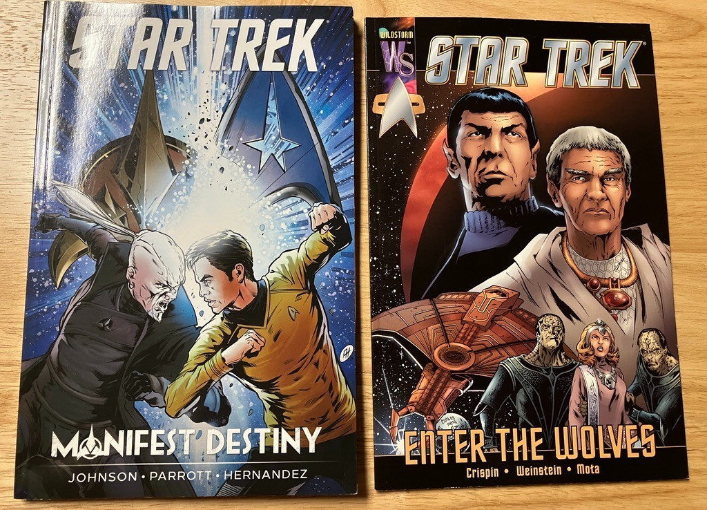 STAR TREK: Mission's End/Burden of Knowledge/Manifest Destiny/Enter the Wolves
