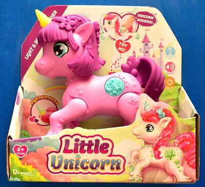 Little Unicorn Dragon-i Toy, Various Sounds, Horn Lights Up and