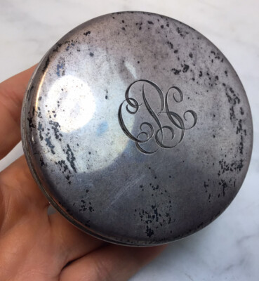 Antique Vintage TIFFANY & CO Sterling Silver Pill Trinket Box