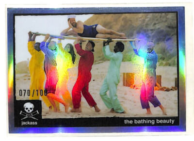 2022 Zerocool Jackass The Bathing Beauty 70/100 HOLO refractor card