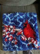 Latch Hook Red Bird