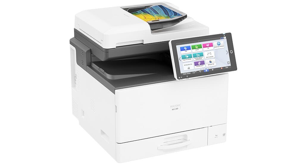 Ricoh IM C300 Color Copier/MFD Used Meter Read Below 10K Ricoh IM C300 Color Copier/MFD Used Meter Read Below 10K