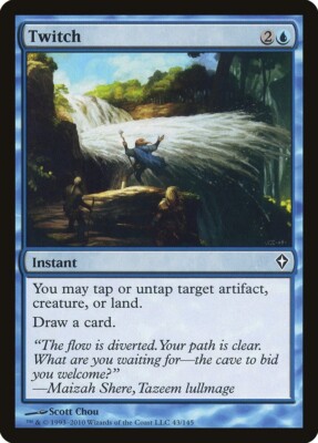 4x Twitch WWK #043 MTG Magic English NM/Unplay common C card