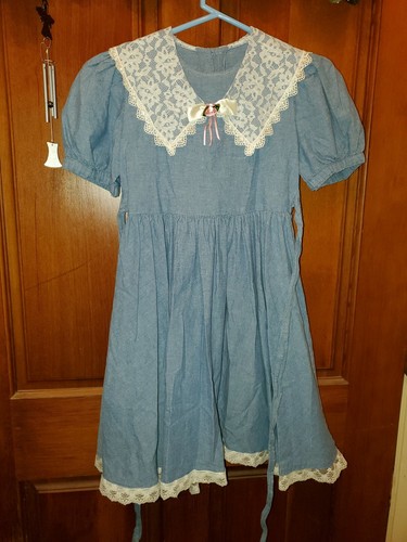Vintage Gold Bell Dress Size 8