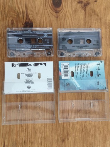 THE YOUNG GODS - TV SKY + LIVE SKY TOUR - 2 x Cassettes - Lovely Cond - Free P&P - Picture 2 of 3