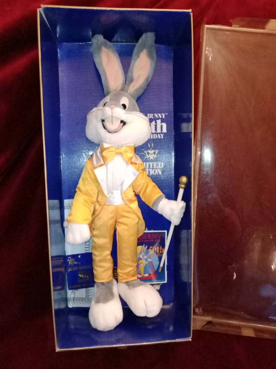 ワーナーブラザーズ バックスバニー LIMITED EDITION Bugs Bunny 50th Birthday Limited Edition 24K Company Vintage