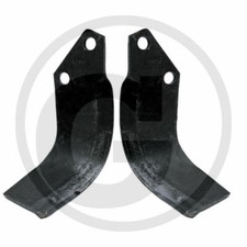 Coltello curvo motozappa fresa compatibile GRILLO 180GRI-06R 180GRI-06L