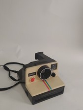 Vintage Polaroid One Step Rainbow Instant Land Camera With Strap UNTested