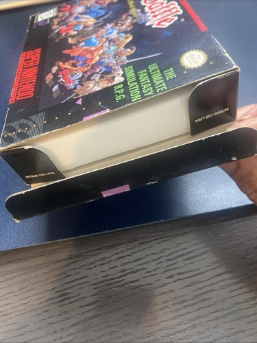 Ogre Battle March Of The Black Queen Super Nintendo SNES NUR ORIGINALVERPACKUNG - Bild 7 von 15