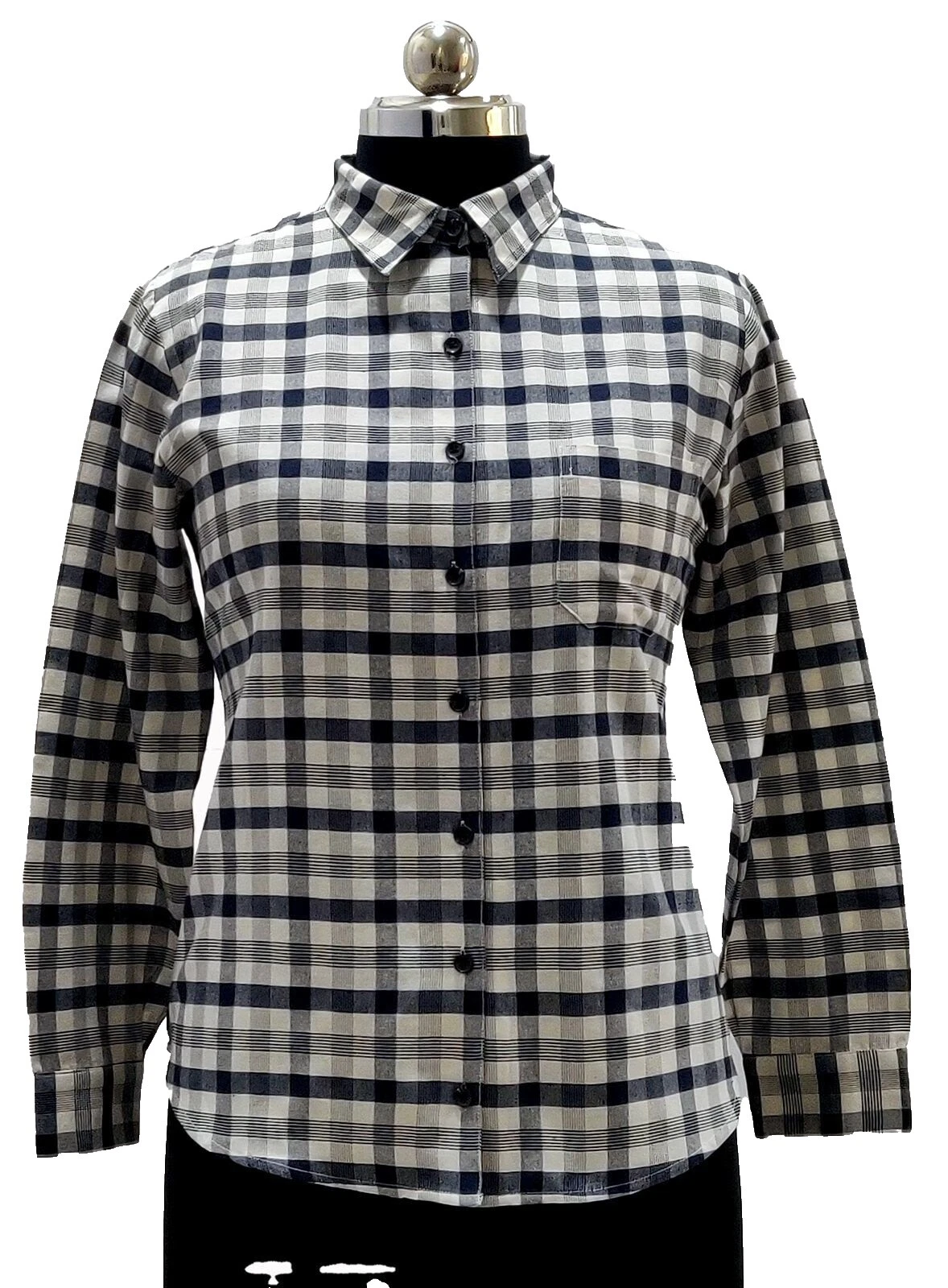Checked Multicolor Tops for Women