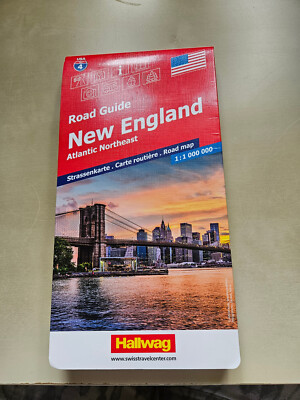 Straßenkarte, New England Road Map, guter Zustand, gebraucht