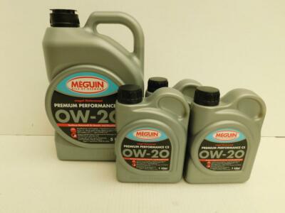 8,11 /l Meguin Motoröl Megol Premium Performance C5 0W-20 8 L Chrysler Fiat Ford
