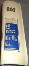 Cat Caterpillar D3c D4c D5c Iii Tractor Dozer Service Shop Repair Manual Book
