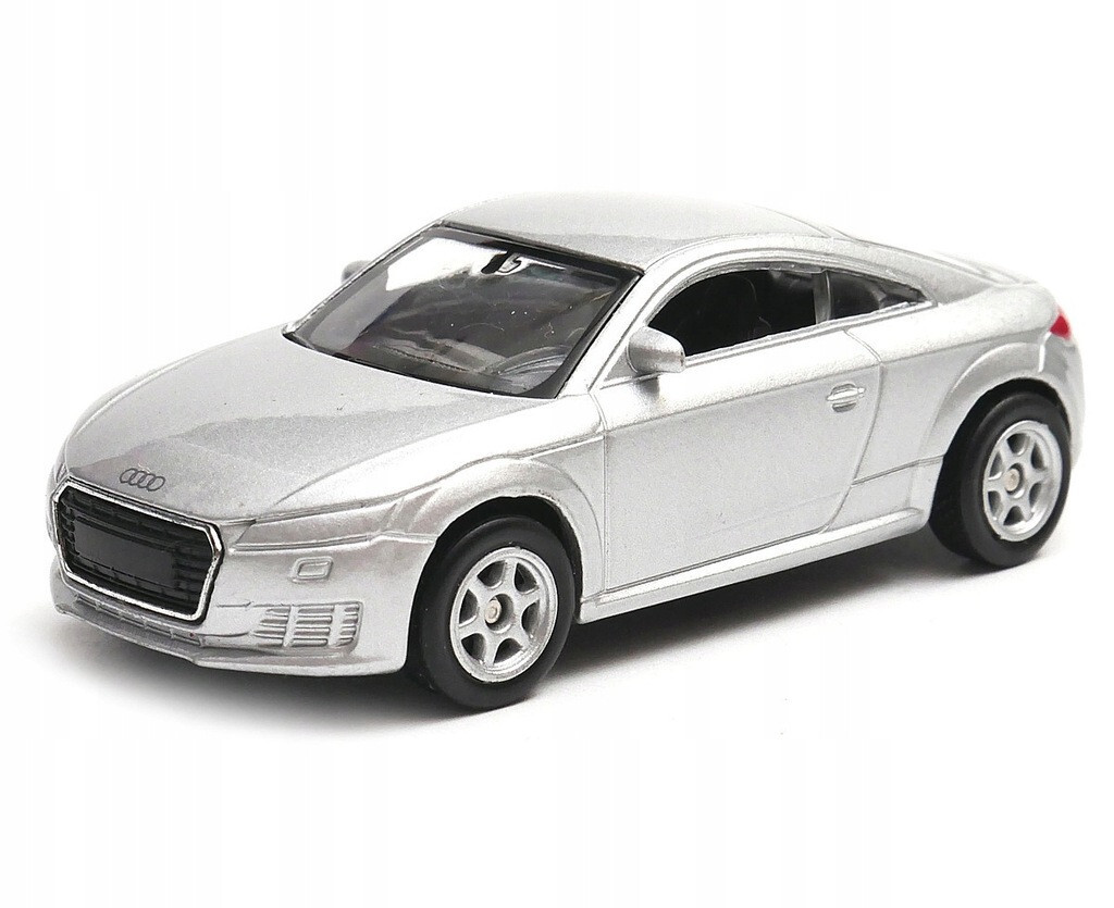 Welly Audi TT Coupe Silver 1:60 1:64 Scales 3 Inch Diecast Welly Audi TT Coupe Silver 1:60 1:64 Scales 3 Inch Diecast