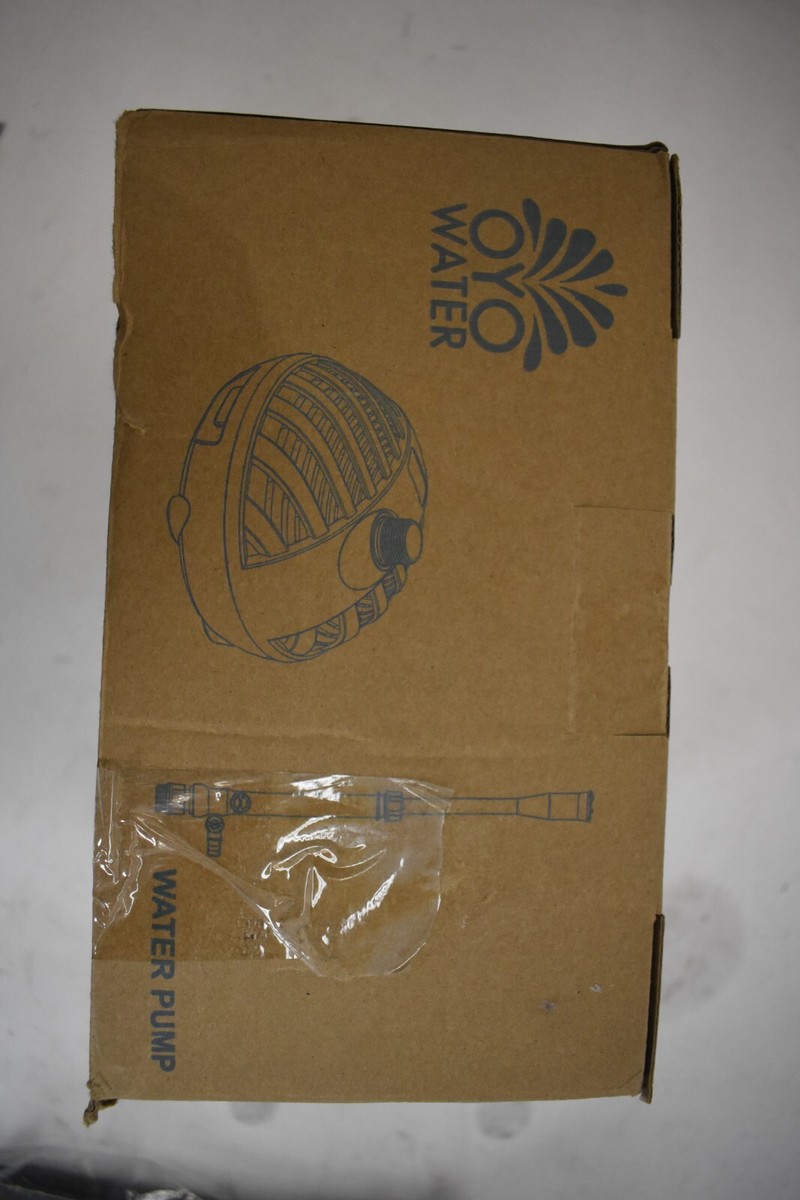 Oyo Water Pump HSP3000N 120V 60HZ Max Head 792 GPH Max