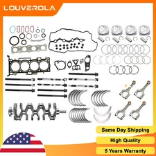 New For Hyundai Kia 2.4L G4KJ Engine Rebuild Overhaul Kits Crankshaft/Con Rods