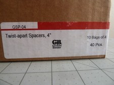 80 Pieces Gardner Bender GSP-04 Switch and Receptacle Spacers - OPEN BOX - NEW