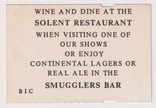 Heart Ticket Stub 1990 BIC Bournemouth - Picture 2 of 2