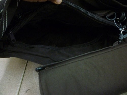 NEW Lassig Casual Messenger Bag Patchwork choco/ Chocolate DIAPER BAG reg $89 - Picture 4 of 8