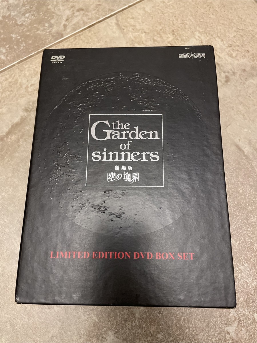 The Garden of Sinners Limited Edition DVD Box Set | eBay