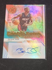 2021-22 Panini Illusions Rookie Retro Signature Dwayne Wade Autograph card  HEAT. rookie card picture