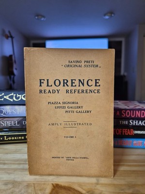 Florence Ready Reference Volume I - Original System - Savino Preti - 1934