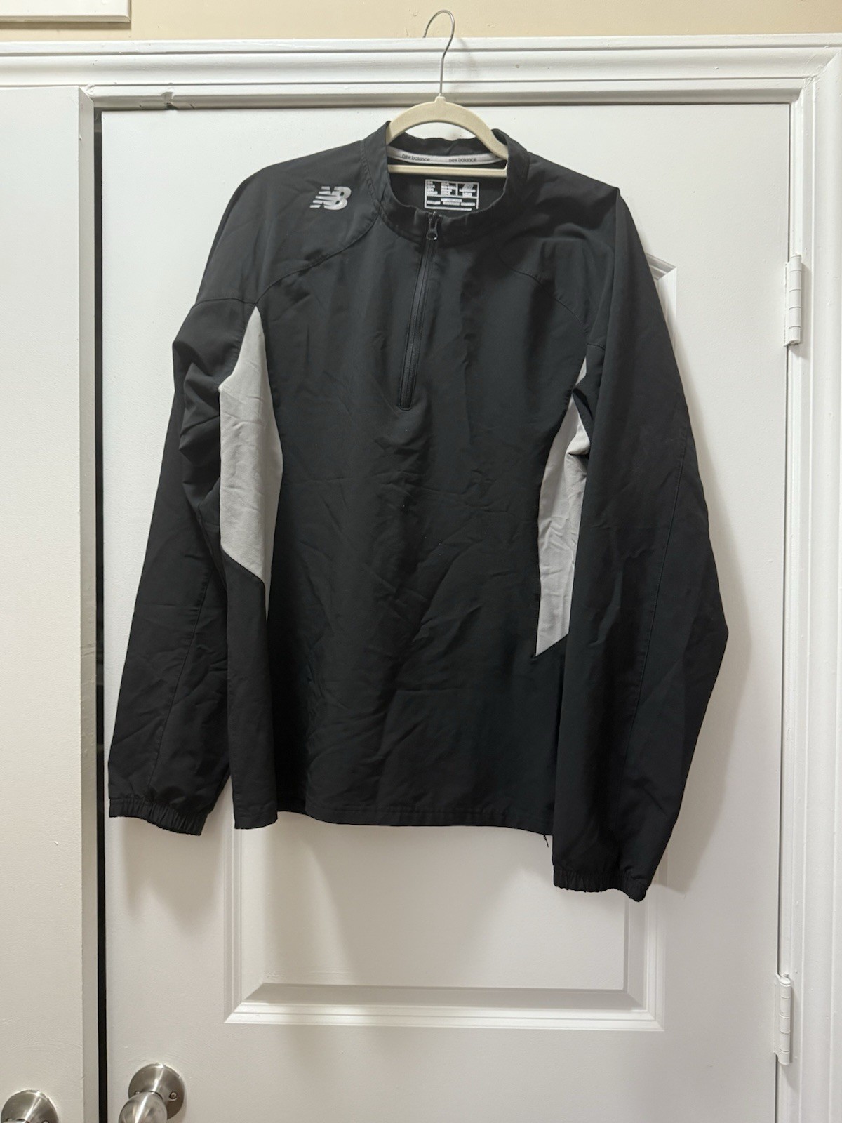 New Balance Lightweight Solid Half-Zip Jacket L - image 1