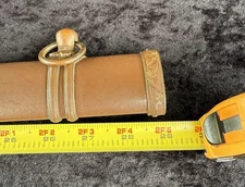 Japanese Army Officer Sword  Scabbard Only WW2 patent # maker Toshichika