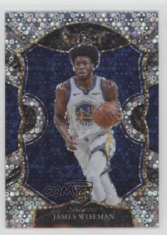2020-21 Panini Select Concourse Disco Prizm James Wiseman #62 0q4s