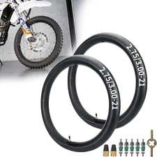 2-Pack 2.75/3.00-21” Replacement Inner Tube 80/100-21(300/325-21) with TR4 Staig