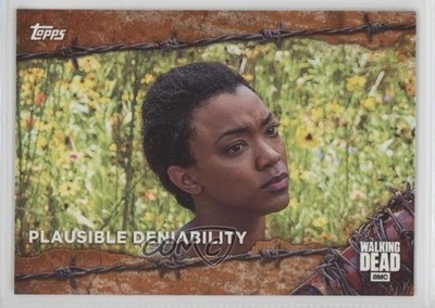 2017 Topps The Walking Dead Season 7 Rust Plausible Deniability #27 0b3