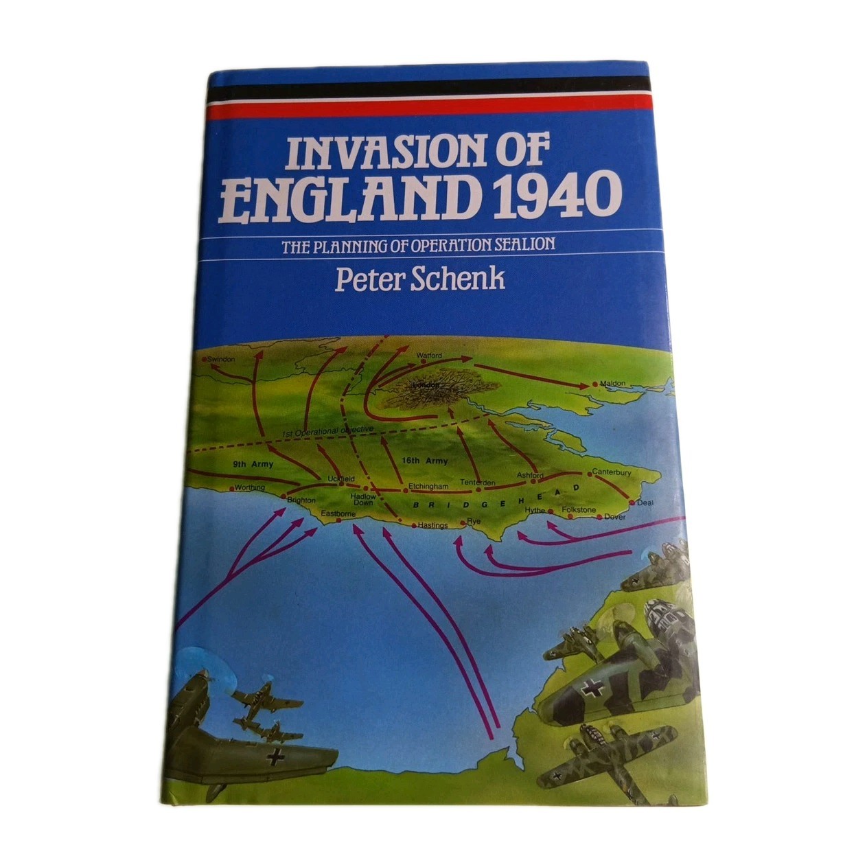 Invasion of England 1940 Operation Sealion Peter Schenk 1990 Hardback Book