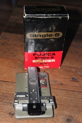 FUJICA Single-8 Film Splicer Roll Type   Vintage Movie Film Editor   Japan
