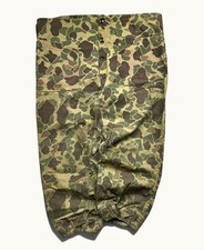 Vintage Men’s Duck Camo Beo Gam Cotton Pants 70s USA Made Sz Small READ