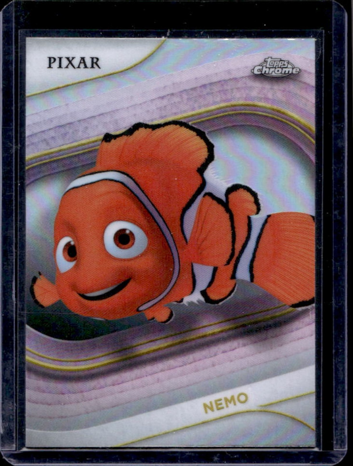 Nemo 2025 Topps Chrome Disney #43 Black Wave Refractor /10 Price