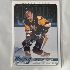 2013 Upper Deck - Hockey Heroes Mario Lemieux #HH50
